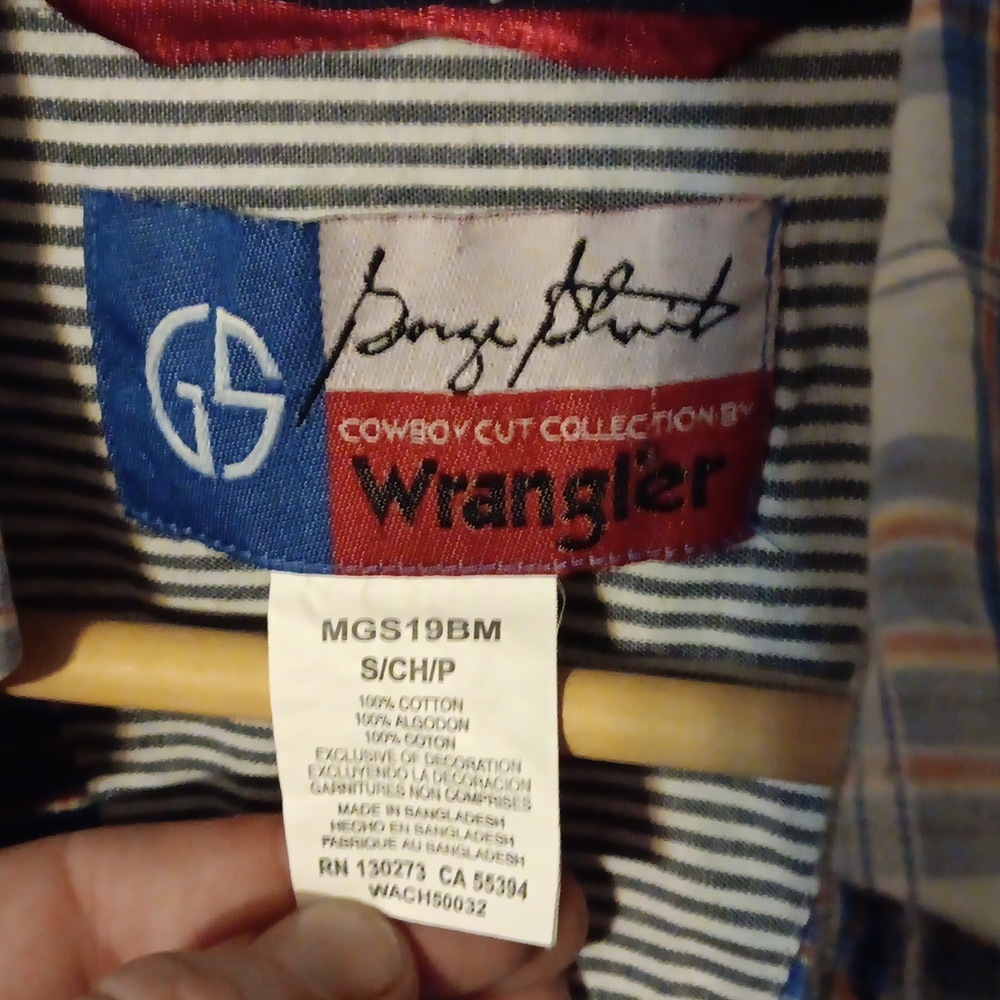 George Strait Wrangler Button Up - Picture 2 of 4